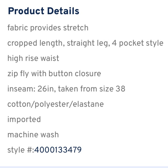 Zara wide leg white denim pant - Picture 3 of 4